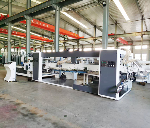 全自动印刷粘箱打包联动线